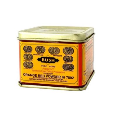 Picture of Bush Food Color Powder Orange Red, 100gm