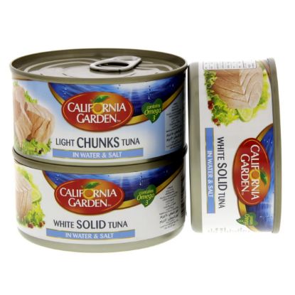 Picture of California Garden With Tuna In Water & Salt 3x170gm