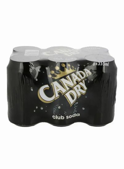 Picture of Canada Dry Club Soda Cans 355ml