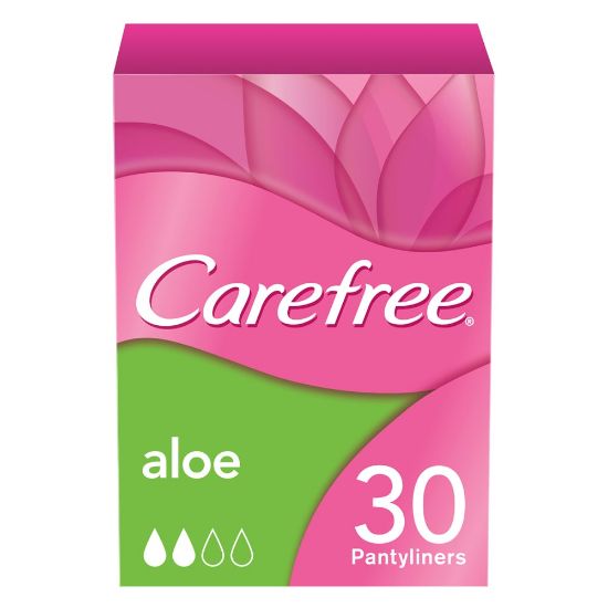 Picture of Carefree Aloe Napkin Pad 2+1 30'S