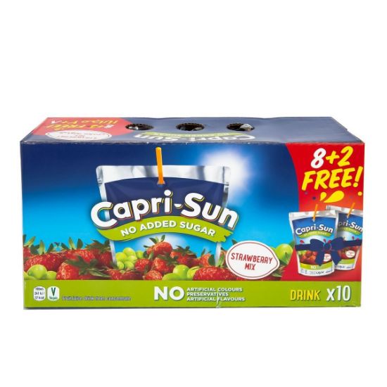 Picture of Capri Sun Juice Strawberry Nas 10x200ml