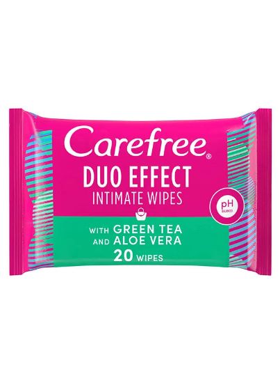 Picture of Care Free Duo Effect 20%OFF Intimate 20Wipes