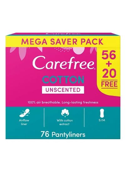 Picture of Carefree Cotton Unscented 76's