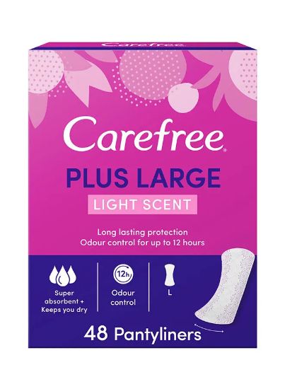 Picture of Carefree Plus Large Light Scent 48's