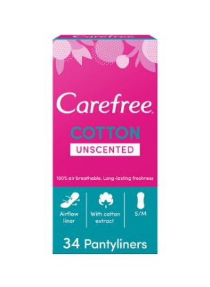 Picture of Carefree with Cotton Unscented 34's