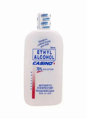 Picture of Casino Ethyl Alcohol Regular 70% Solution 250ml