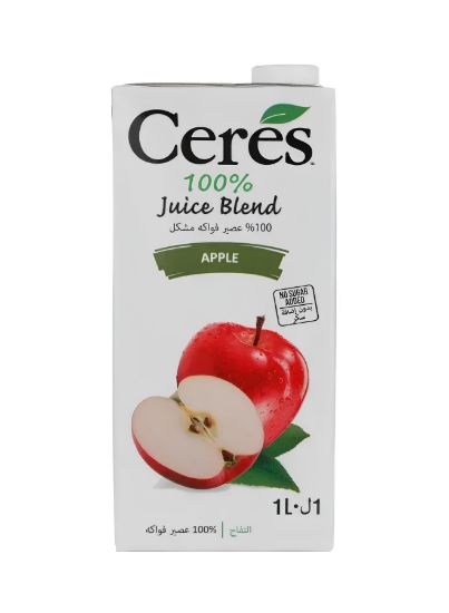 Picture of Ceres 100% Juice Blend Apple 1ltr