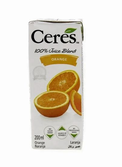 Picture of Ceres Juice Uht Orange 200ml