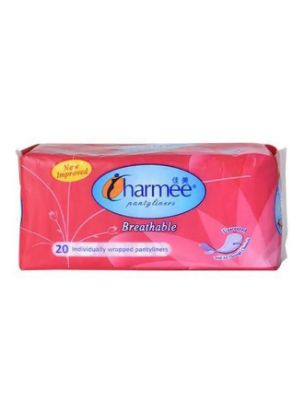 Picture of Charmee Pantyliners Breathable Unscented 20's