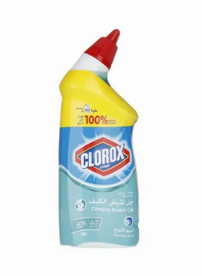 Picture of Clorox Toilet Bowl Clinging Bleach Gel Cool Wave Scent 709ml