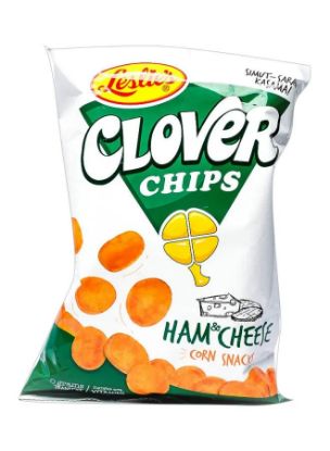 Picture of Leslies Clover Harm & Cheese Chips 145gm