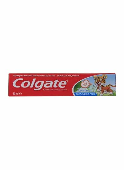 Picture of Colgate Kids Toothpaste Bubble Fruit 2-5Yrs 50ml