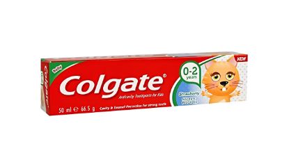 Picture of Colgate Toothpaste Kid Strawberry 0-2 Years 50ml