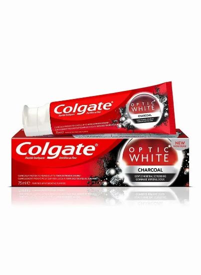 Picture of Colgate Tooth Paste Optic White Charcoal 75ml