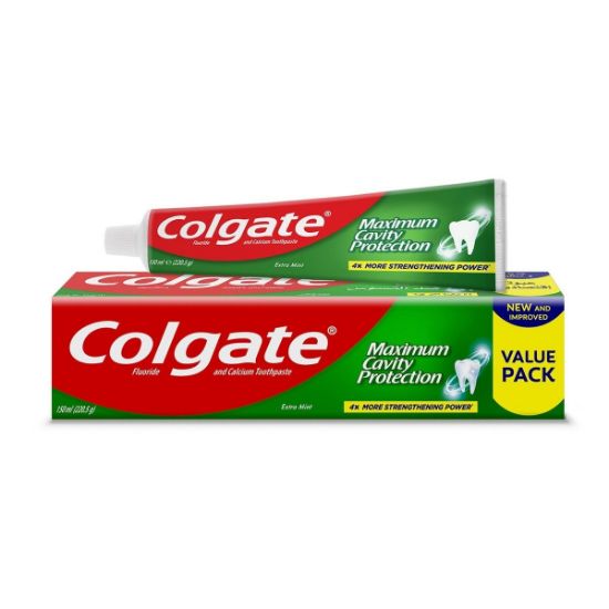 Picture of Colgate Toothpaste Extra Mint With Cavity Protection 150ml