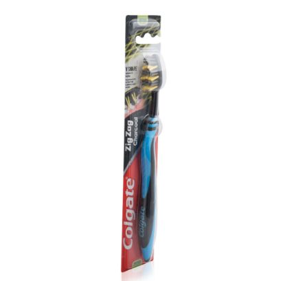 Picture of Colgate Toothbrush Zigzag Charcoal Medium 1pc