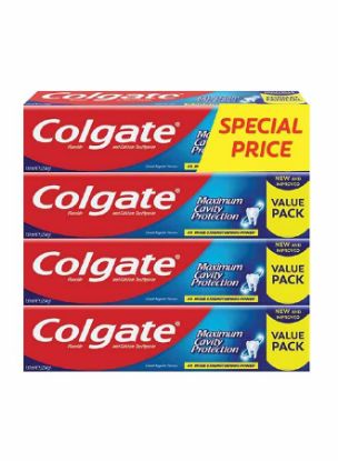 Picture of Colgate Toothpaste Regular Cavity Protection 4x150ml