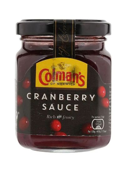 Picture of Colman's Cranberry Sauce Made For Britain 165gm