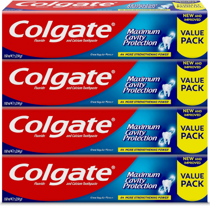 Picture of Colgate Toothpaste Regular Flavour 4x100ml