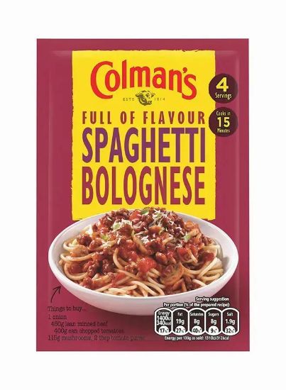 Picture of Colman'S Casserole Spaghetti 44gm