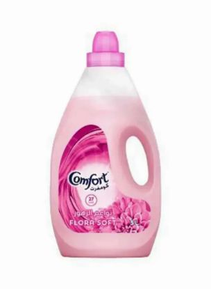 Picture of Comfort Liquid Fabric Conditioner Flora Soft Pink 3litre