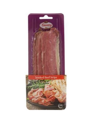 Picture of Country Smoked Beef Strips 100gm