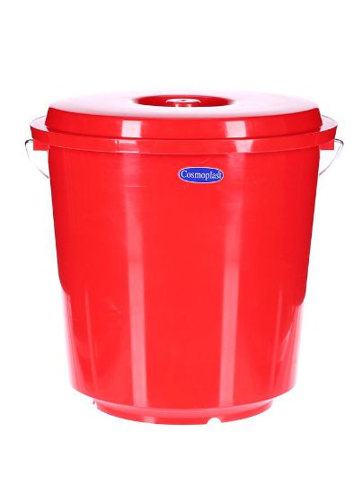 Picture of Cosmoplast Bucket Extra With Lid 1pc