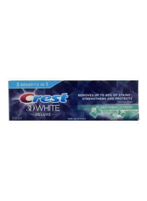 Picture of Crest Toothpaste White Deluxe Anti-Tobacco Fresh 75ml