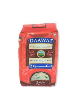 Picture of Daawat White Long Grain Indian Basmati Rice 1kg