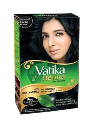 Picture of Dabur Vatika Henna Natural Black 1 No Ammonia 10gm