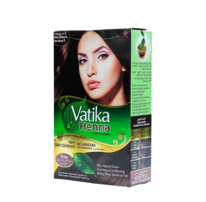 Picture of Dabur Vatika Henna Natural Brown 4 No Ammonia 10gm