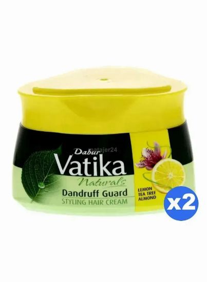 Picture of Dabur Vatika Hair Styling Cream Anti-Dandruff 2x140ml