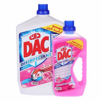 Picture of DAC Disinfect Gold Rose 3ltr+1ltr, Pack of 2