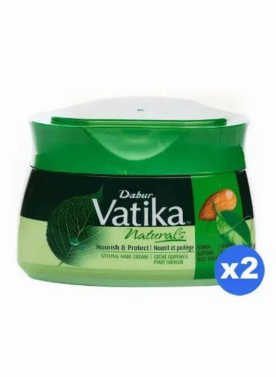 Picture of Dabur Vatika Hair Styling Cream Nourish & Protect 2x140ml