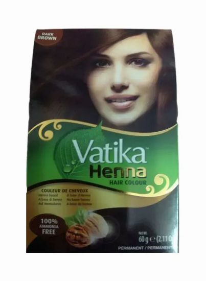 Picture of Dabur Vatika Henna Dark Brown 4.5 No Ammonia 10gm