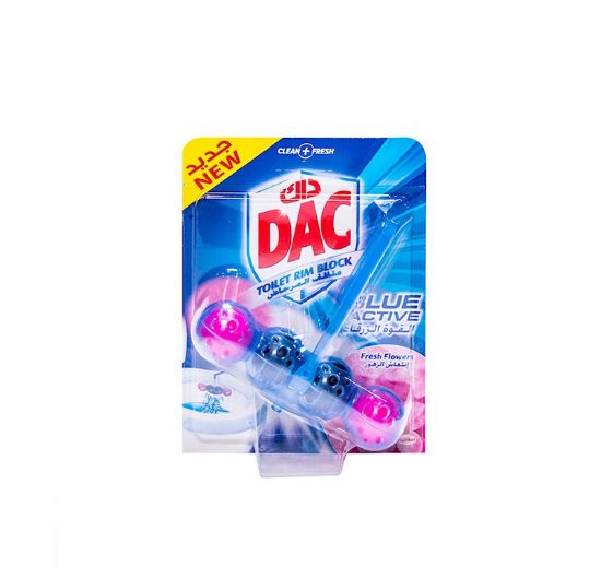 Picture of DAC Blue Active Fresh Flower Toilet Cleaner 50gm