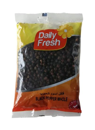 Picture of Daily Fresh Black Pepper Whole Bottle 125gm