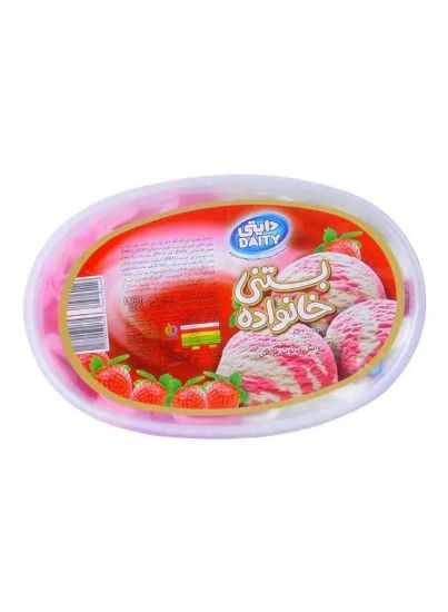 Picture of Daity Ice Cream Strawberry & Vanilla 600gm