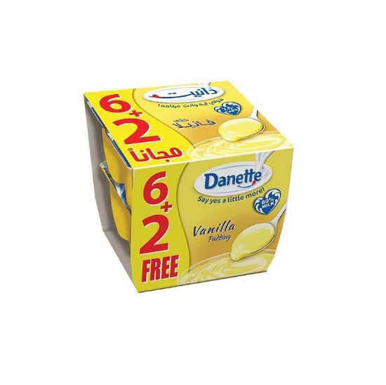 Picture of Danette Vanilla Pudding, 8x90gm