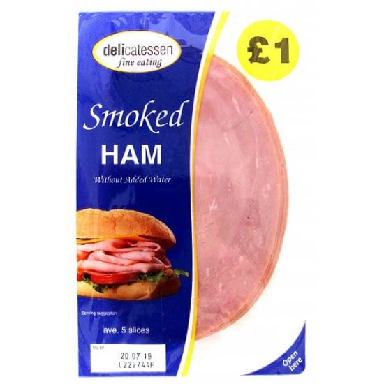 Picture of Delicateseen Fine Eating Ham Cooked Sliced 90gm