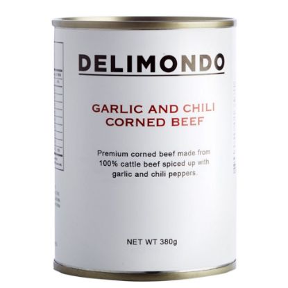 Picture of Delimondo Garlic & Chili Corned Beef 380gm