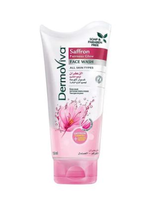 Picture of Dermoviva Face Wash Saffron Fairness Glow 150ml