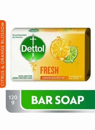 Picture of Dettol Anti-Bacterial Bar Soap Fresh Odour Protection 120gm