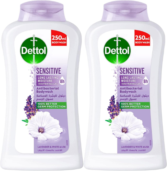 Picture of Dettol Anti-Bacterial Bodywash Sensitive Lavender & White Musk 500ml