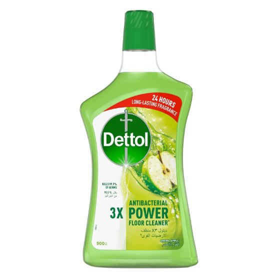 Picture of Dettol Antibacterial Floor Cleaner Green Apple 900ml