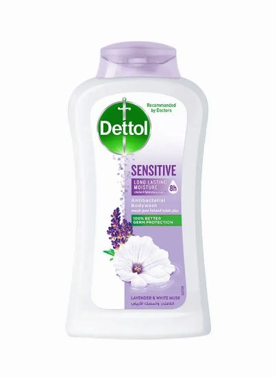 Picture of Dettol Anti-Bacterial Bodywash Sensitive Lavender & White Musk 250ml