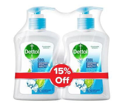 Picture of Dettol Hand Wash Cool Pump 2x200ml