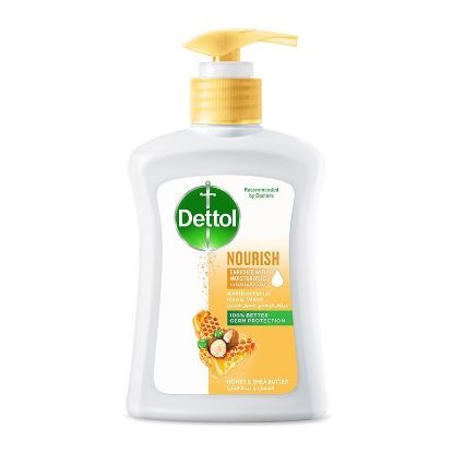 Picture of Dettol Hand Wash Nourish Honey & Shea Butter 400ml