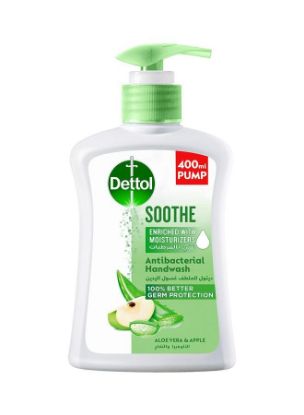 Picture of Dettol Hand Wash Soothe Aloe Vera & Apple 400ml