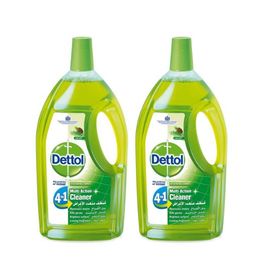 Picture of Dettol Multi-Action Cleaner Pine 900ml, Pack of 2